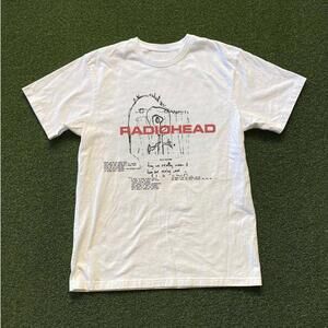 White Radiohead Tee